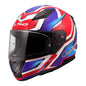 LS2 FF353 Rapid II Helmet Flitz - White / Blue / Red