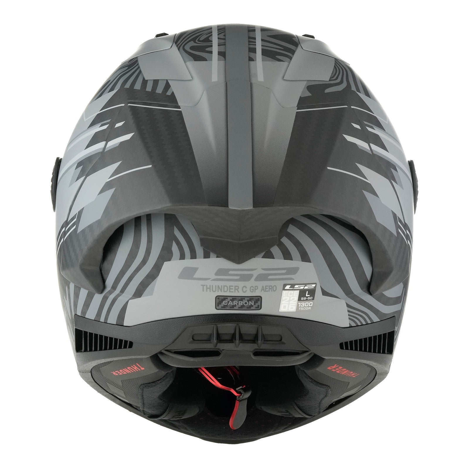 LS2 FF805 Thunder GP Aero Helmet - Polar