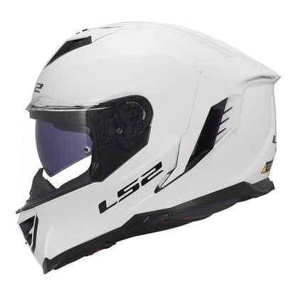 LS2 FF818 Storm III Helmet - Gloss White