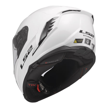 LS2 FF818 Storm III Helmet - Gloss White