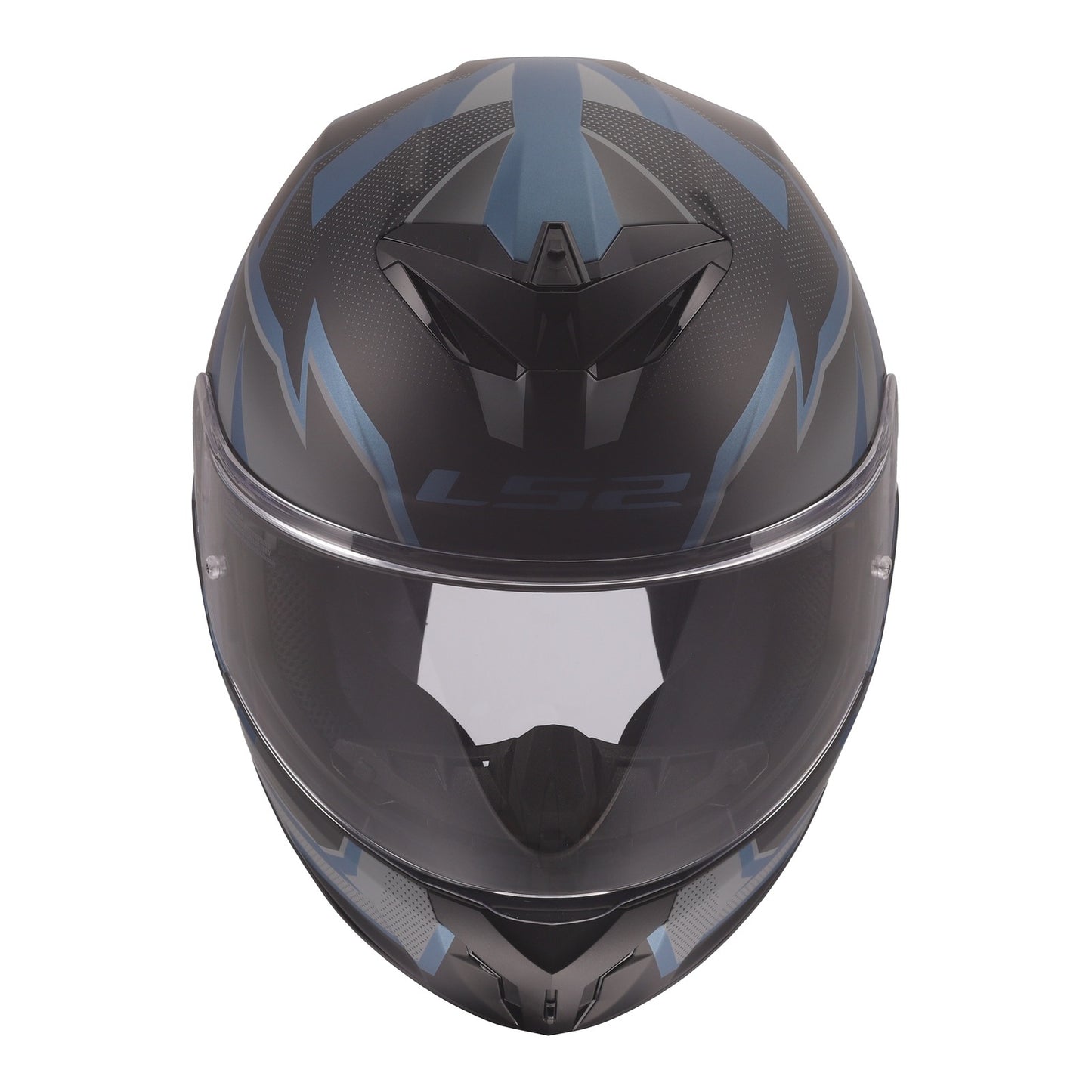 LS2 FF820 Rapid III Xtrem Helmet - Black / Blue Petrol