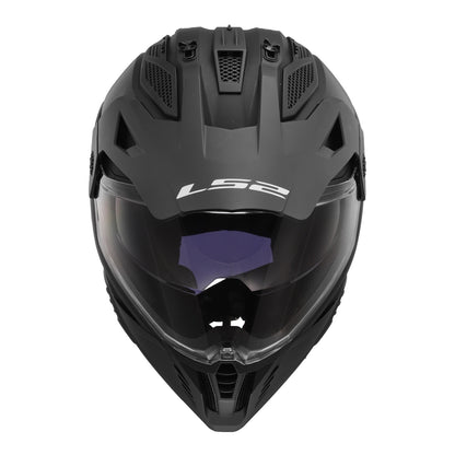 LS2 MX702 Pioneer II Helmets - Matte Black 06