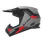 LS2 MX706 COZ Frontier II Helmet - Red / Black / Titanium 06