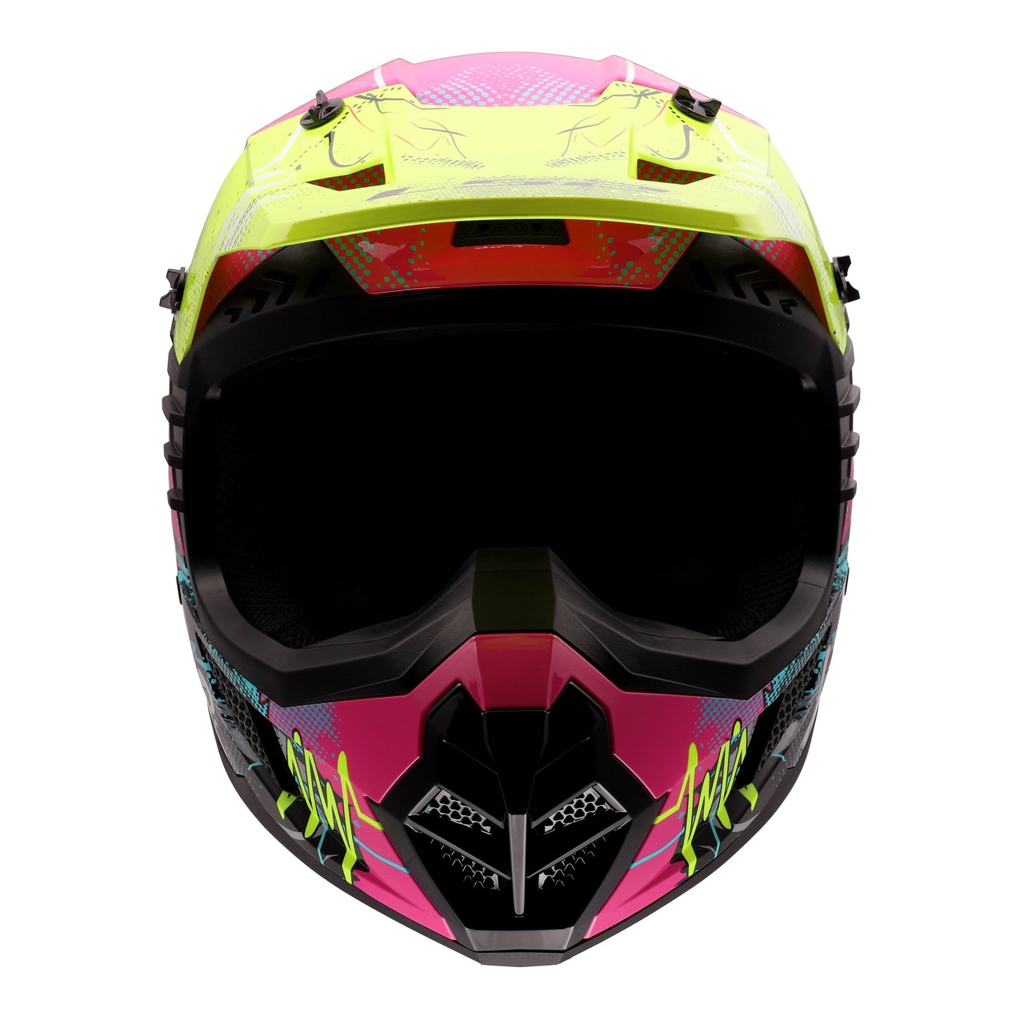 LS2 MX706J COZ Junior Gorilla Helmet - Gloss Purple 06