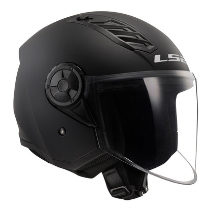 LS2 OF616 Airflow II Helmets - Matte Black 06