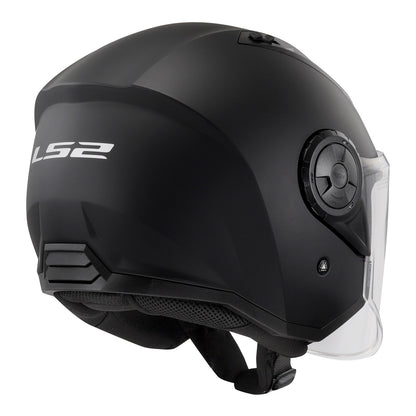 LS2 OF616 Airflow II Helmets - Matte Black 06