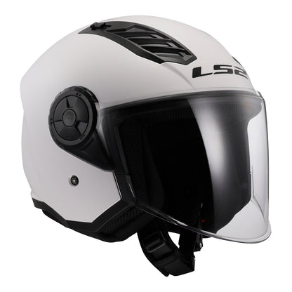 LS2 OF616 Airflow II Helmets - White 06