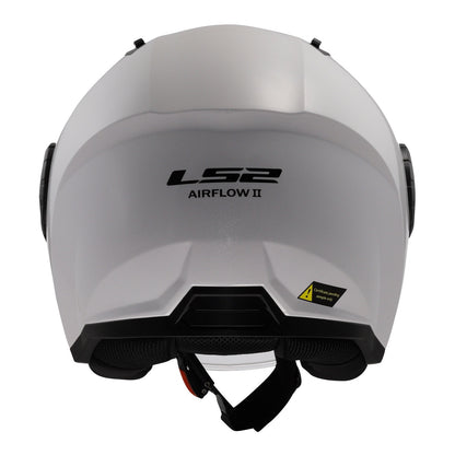 LS2 OF616 Airflow II Helmets - White 06