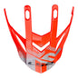 LS2 MX436 Pioneer Evo Peak Evolve - Red / White