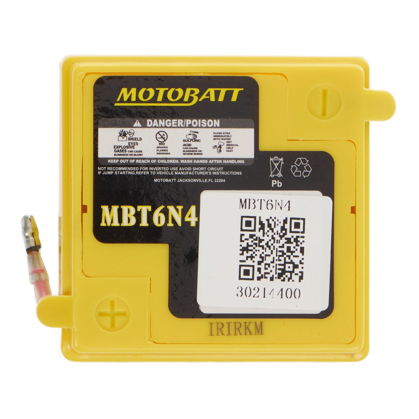 Motobatt Battery Quadflex AGM - MBT6N4
