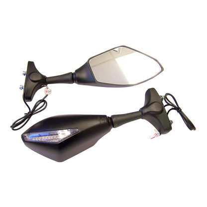 Whites Mirror Universal Fairing Mount with LED (Pair)