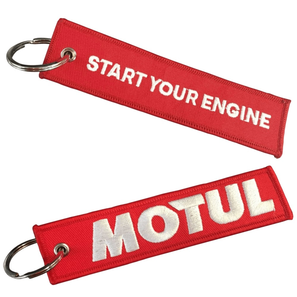 MOTUL START YOUR ENGINE KEY RING