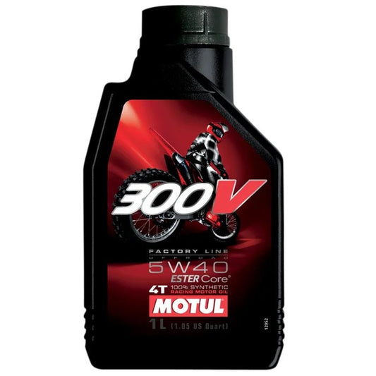 *MOTUL 300V 4T Fully Synthetic Off Road 5W40 1L