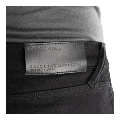 Oxford AA Super Stretch Men's Jean - Black (Short)