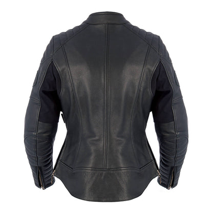 Oxford Ladies Beckley Leather Jacket - Black