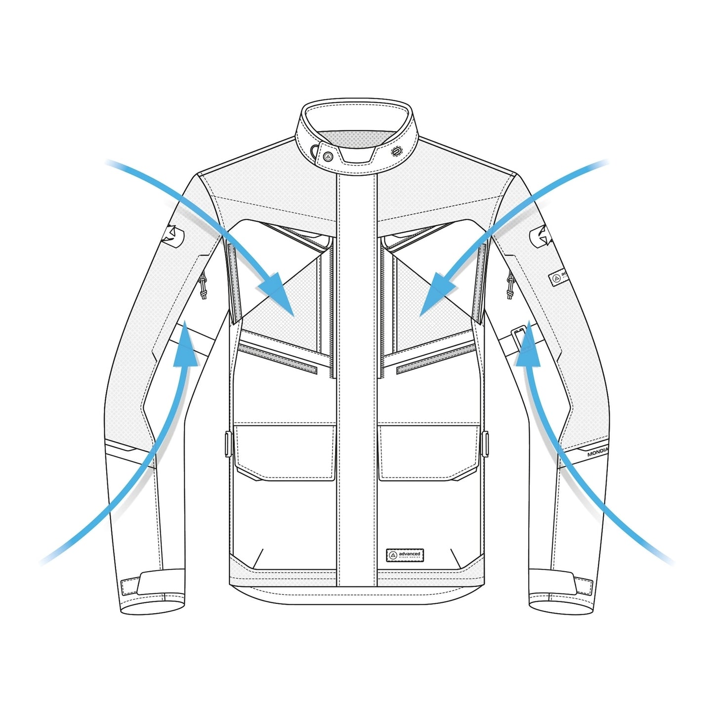 Oxford Mondial 2.0 Tech Men's Jacket - Black