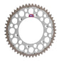 Renthal Sprocket Twinring Silver 51T Bi-Metal Grooved Packaged