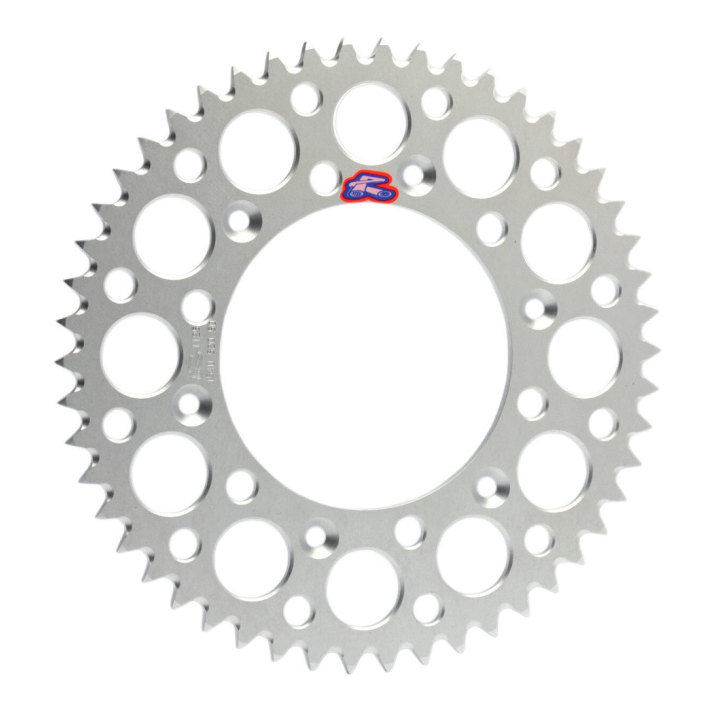 Renthal Sprocket Rear Silver 51T Alloy 7075 T6 Grooved Ultralight
