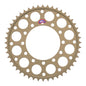 Renthal Sprocket Rear Silver 48T Alloy 7075 T6 Grooved Kawasaki