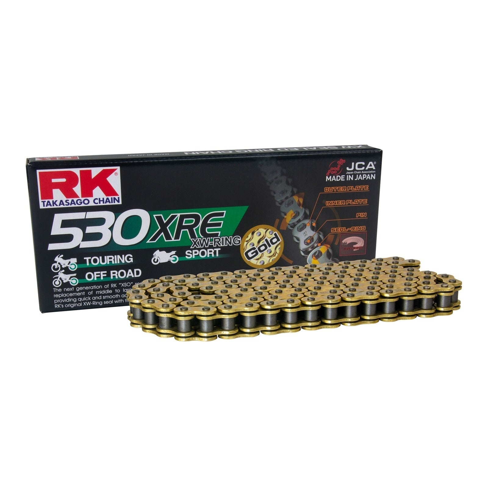 Sprocket Kit Kawasaki ZXR750 (J1-J2) '91-'92 Gold - GB530XRE 16/45