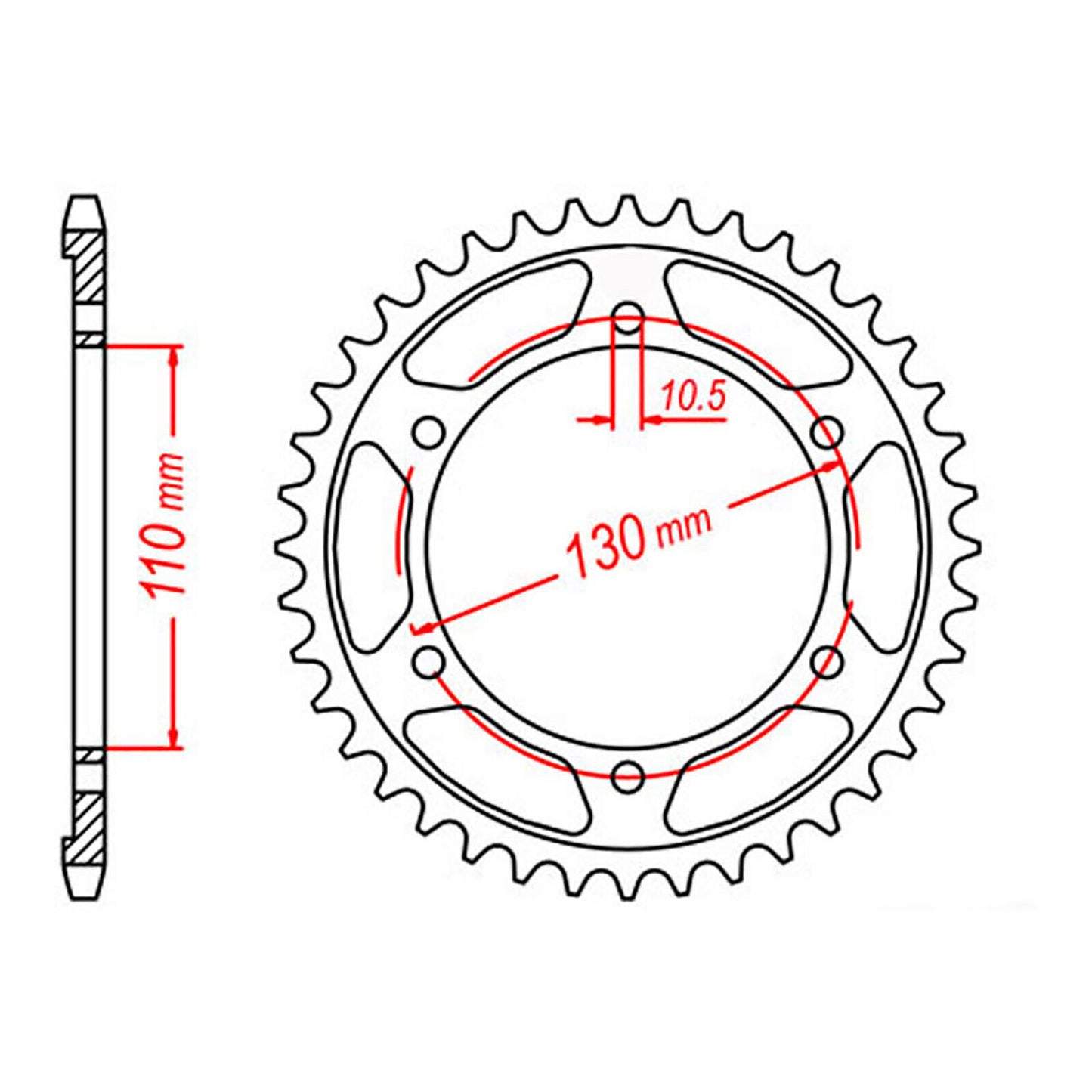 Sprocket Kit Yamaha MT09 - 525XRE 16/45