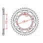 MTX 1877 Steel Rear Sprocket #525