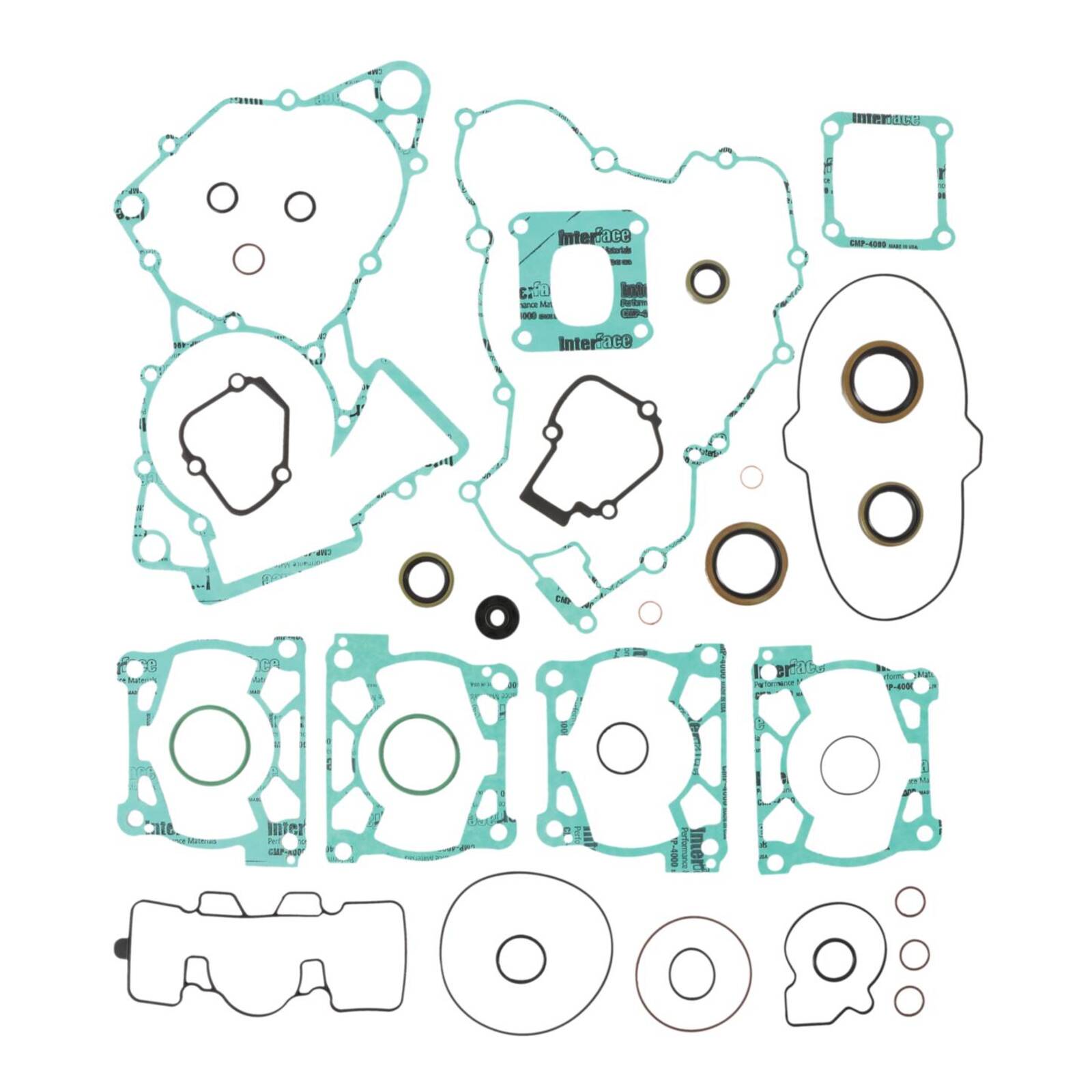 Vertex Complete Gasket Set with Oil Seals KTM