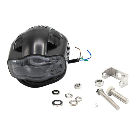 WHITES LED SPOT/FLOOD - SINGLE - WTH REAR USB 2000LM