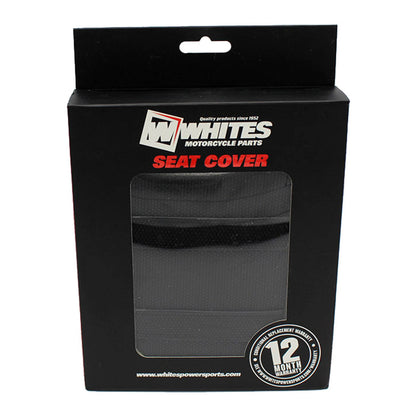 Whites Seat Cover - Black / Black KTM SX65 09-15