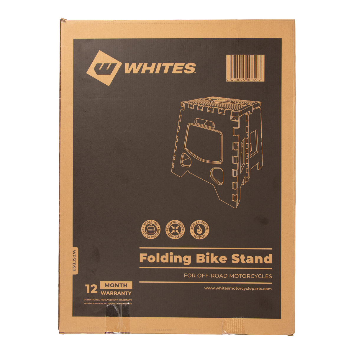 WMP Folding Bike Stand - Black