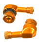 WHITES 90 DEGREE ALLOY VALVES 11.3MM (JAP) - GLD (PAIR)
