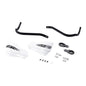 Zeta Armor Handguard XC Kit for 28.6mm Bar - Black / White