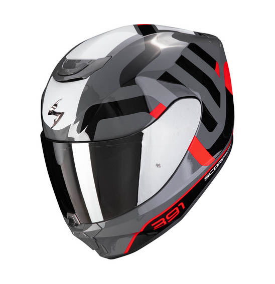 Scorpion EXO-391 AROK - Grey/Red/Black