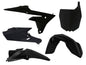 PLASTICS KIT RTECH 5 PIECE BLACK YAMAHA YZ250F 14-18 YZ450F 14-17