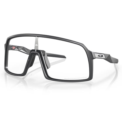 OO9406-9837 Oakley Sutro Sunglasses Matte Carbon Frame, Clear to Black Iridium Photochromic Lens