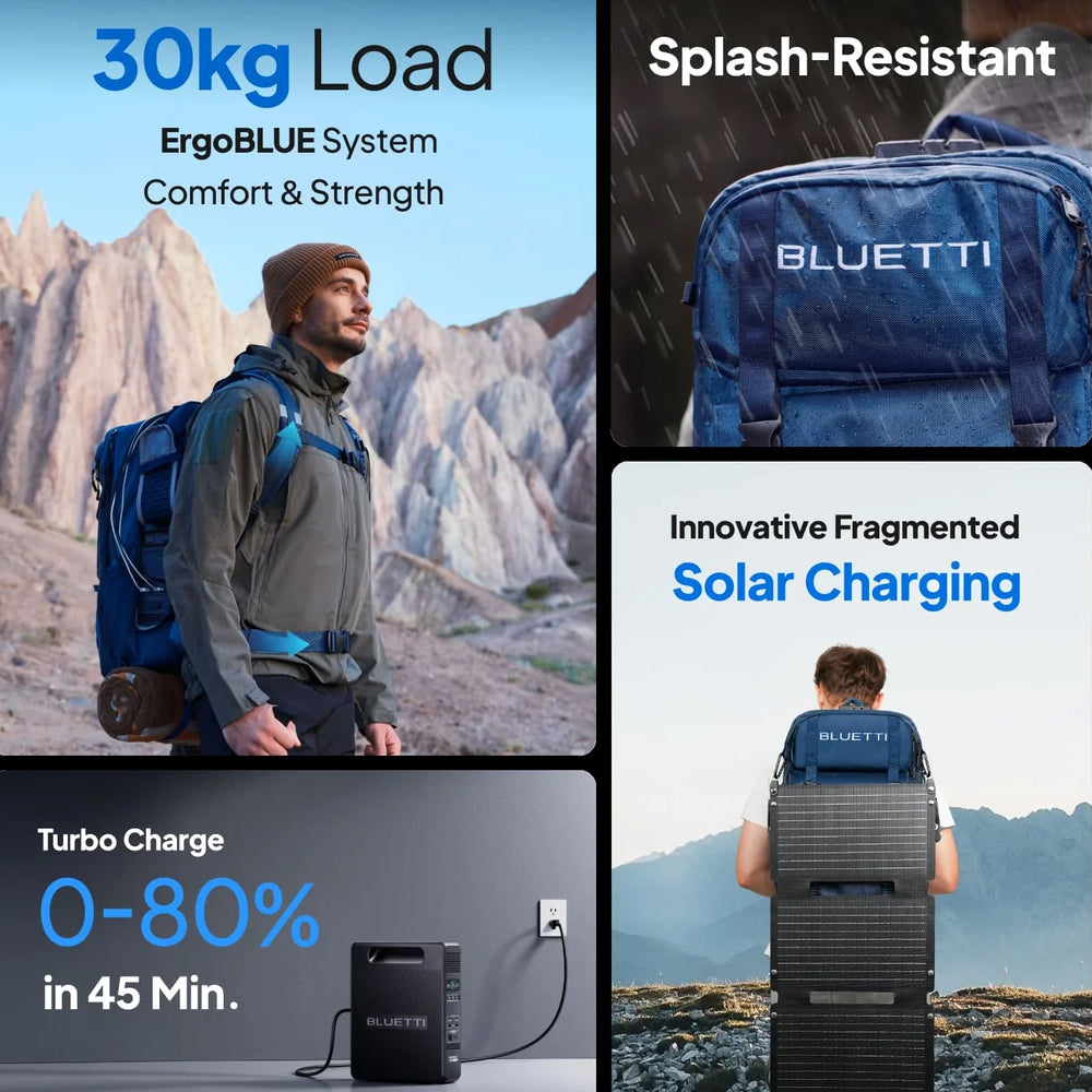 BLUETTI HANDSFREE 2 BACKPACK POWER STATION