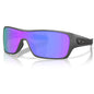 0OO9307-3132 Oakley Turbine Rotor Sunglasses Matte Steel Frame with PRIZM Violet Polarized Lens