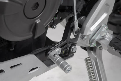 SW MOTECH GEAR LEVER CNC MILLED ALUMINIUM HARDCOAT YAMAHA XT700Z TENERE 19-24