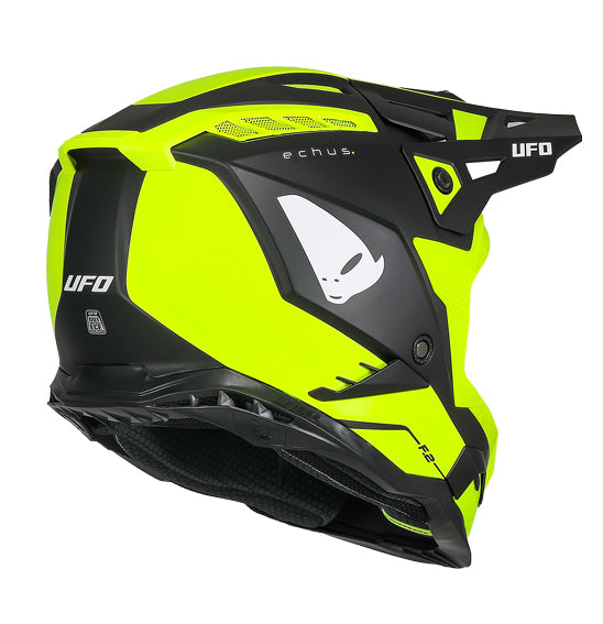 UFO Echus Helmet - Neon Yellow / Black