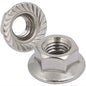 AKRAPOVIC Flanged Lock Nut Stainless