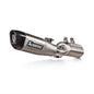 AKRAPOVIC Slip On Muffler Z650RS 2022-24