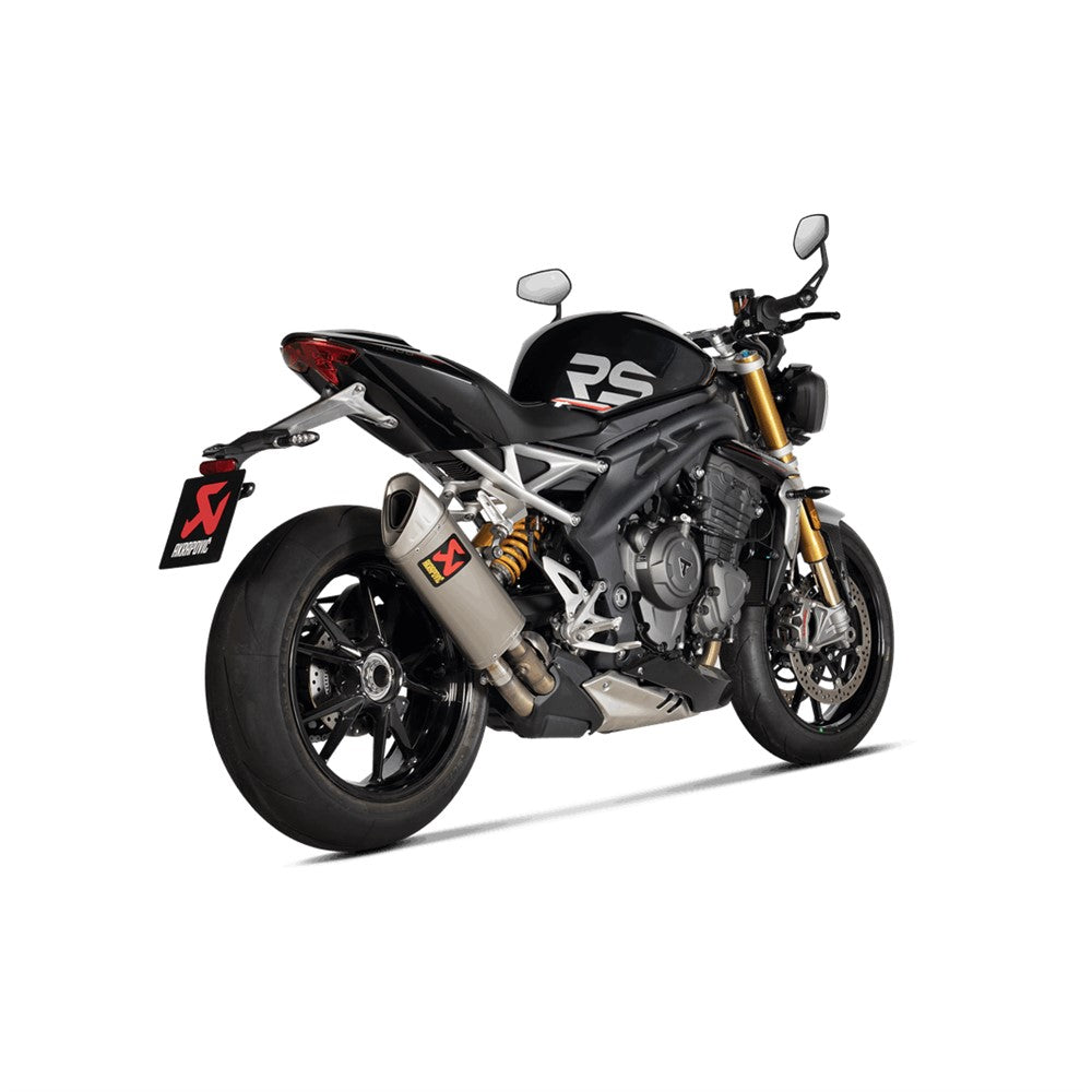 AKRAPOVIC Slip On Triumph Speed Triple