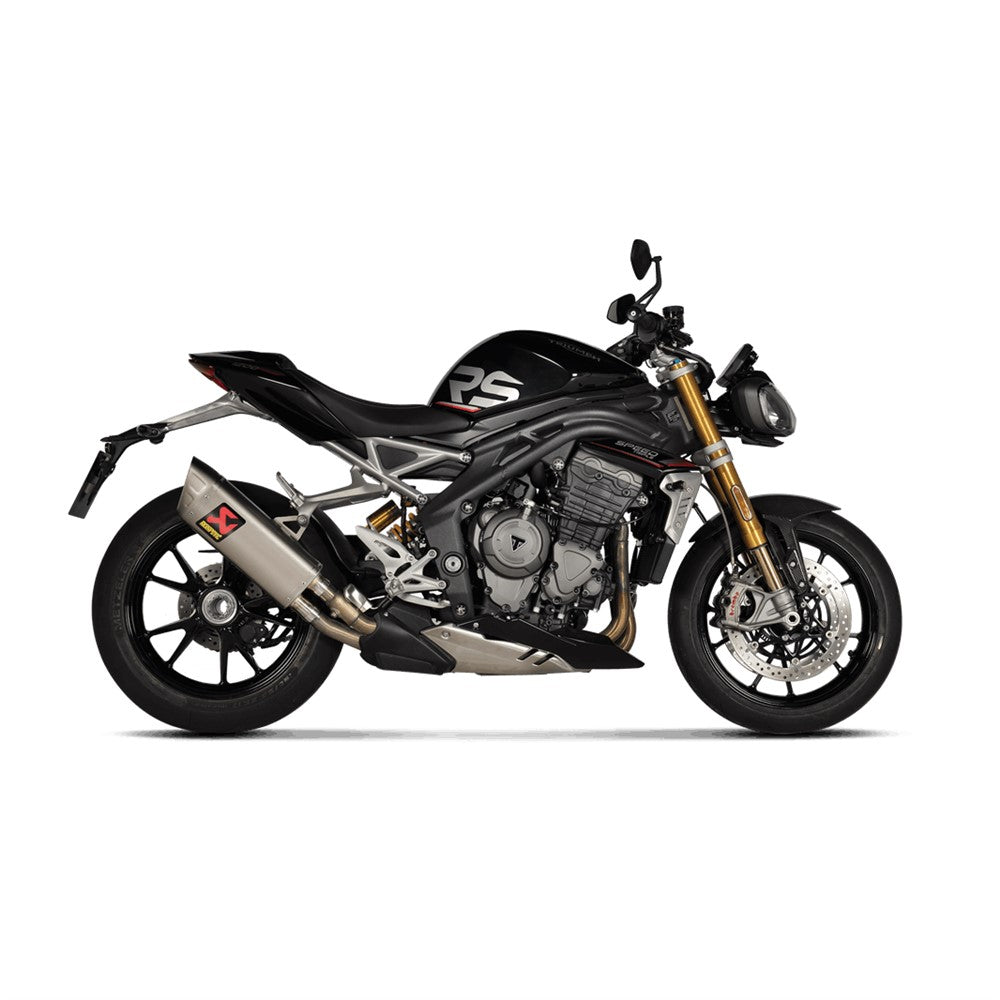 AKRAPOVIC Slip On Triumph Speed Triple