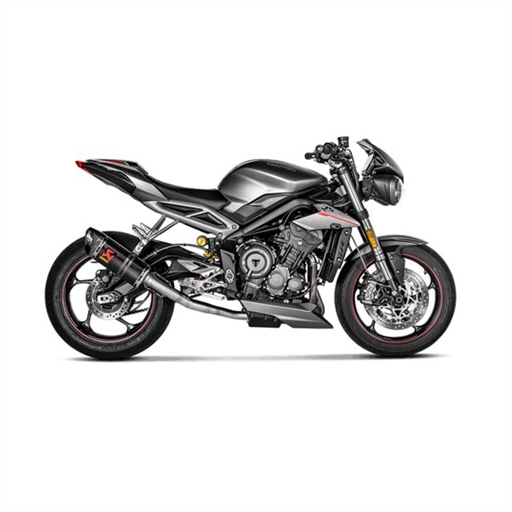 AKRAPOVIC Slip On Triumph Street Triple