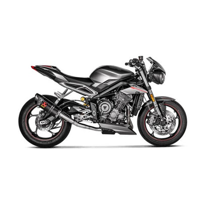 AKRAPOVIC Slip On Triumph Street Triple