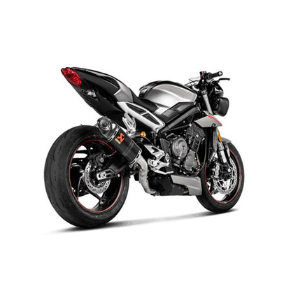 AKRAPOVIC Slip On Triumph Street Triple