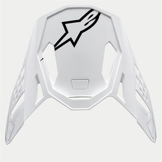 Alpinestars S-M10 Visor White Gloss