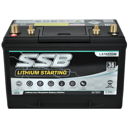 LITHIUM BATTERY 12V 100AH 1650CCA AUTOMOTIVE STARTING BATTERY