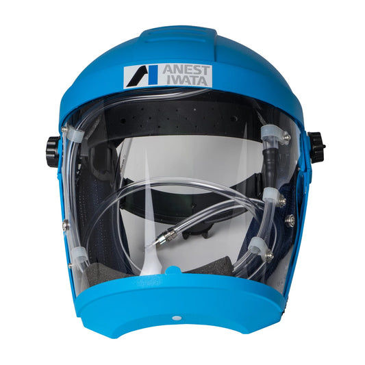 IWATA AIRFED HEAD & VISOR ASSEMBLY FOR AF2100 - NO BELT/REGULATOR