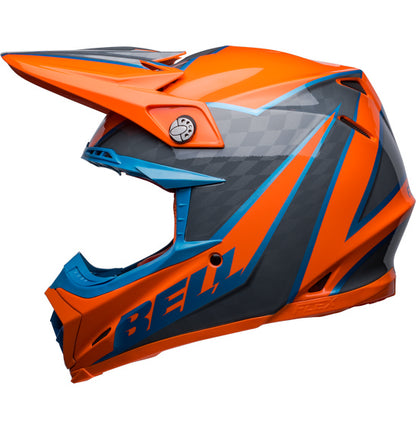 Bell MOTO-9S FLEX Sprite Gloss Orange/Grey